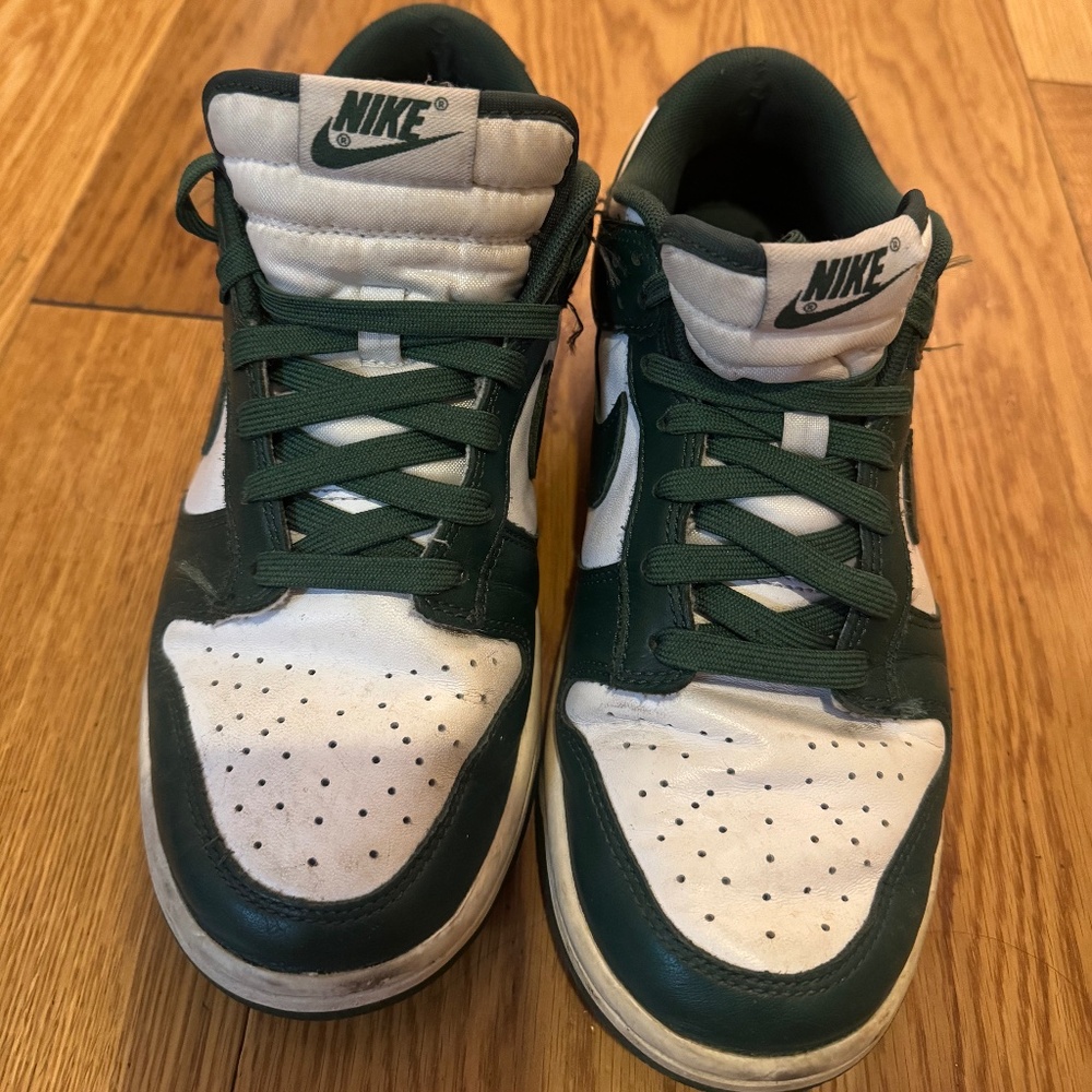 Dark Green Nike Dunks